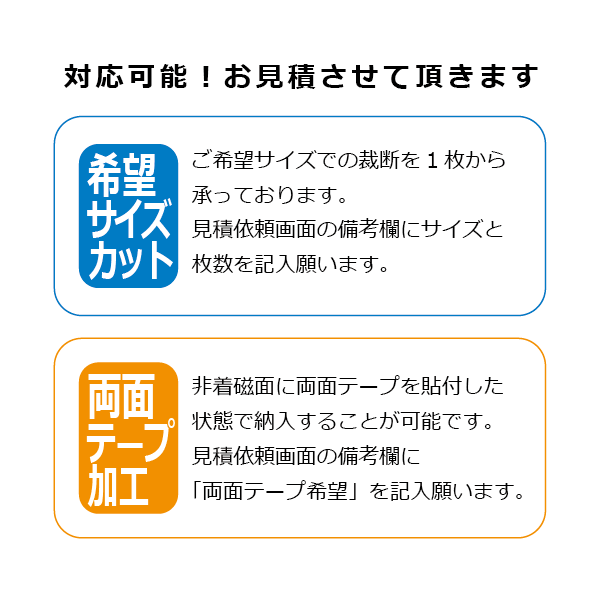 海外 二六製作所 フェライトラバー 1000×100×0.8 異方性 両面テープ付 1個入 1個 RSI74